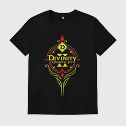 Мужская футболка хлопок Divinity на спине