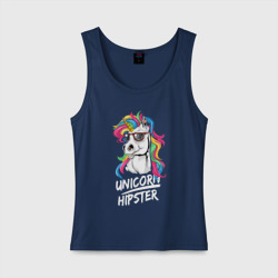 Женская майка хлопок Unicorn hipster