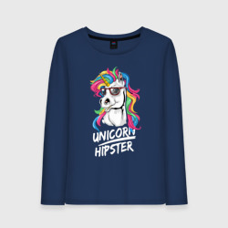 Женский лонгслив хлопок Unicorn hipster