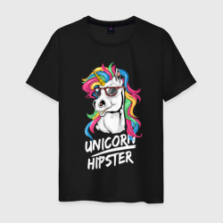 Unicorn hipster – Футболка из хлопка с принтом купить со скидкой в -20%