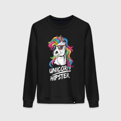 Женский свитшот хлопок Unicorn hipster