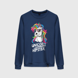 Женский свитшот хлопок Unicorn hipster