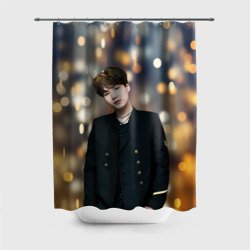 Штора 3D для ванной Min Yoongi