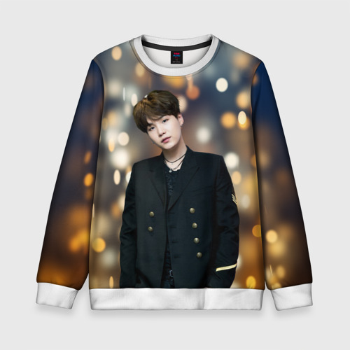 Детский свитшот 3D Min Yoongi, цвет 3D печать