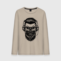 Мужской лонгслив хлопок Hipster оператор