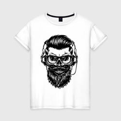 Женская футболка хлопок Hipster оператор