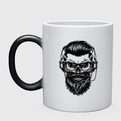 Кружка хамелеон Hipster оператор