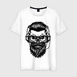 Мужская футболка хлопок Hipster оператор