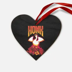 Деревянная игрушка Сердце Honk Goose