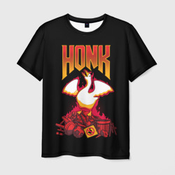 Мужская футболка 3D Honk Goose