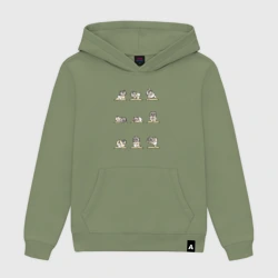 Женская толстовка хлопок Йога ОТ Иноске