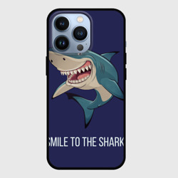 Чехол для iPhone 13 Pro Улыбнись акуле