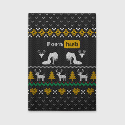 Обложка для автодокументов Pornhub свитер с оленями