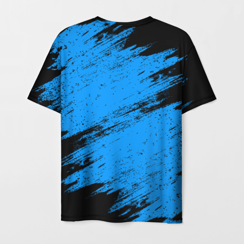 Мужская футболка 3D Among Us - Синий в Короне, цвет 3D печать - фото 2