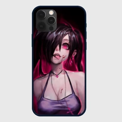 Чехол для iPhone 12 Pro Max Play with me - creepy sexy anime girl