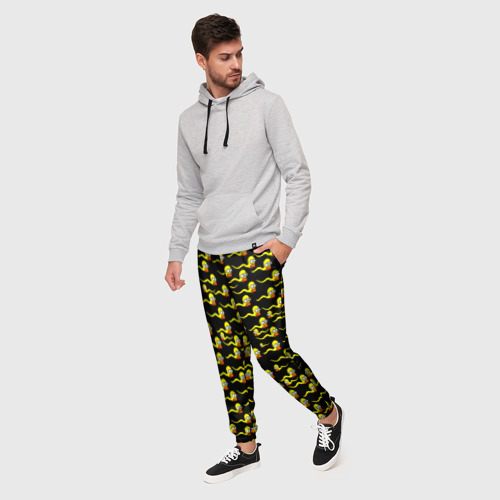 Мужские брюки 3D Гомер, цвет 3D печать - фото 3