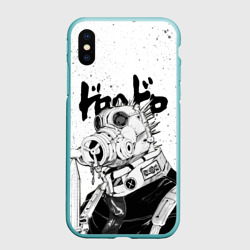 Чехол для iPhone XS Max матовый Кайман Дорохедоро