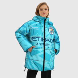 Женская зимняя куртка Oversize Manchester city - фото 2