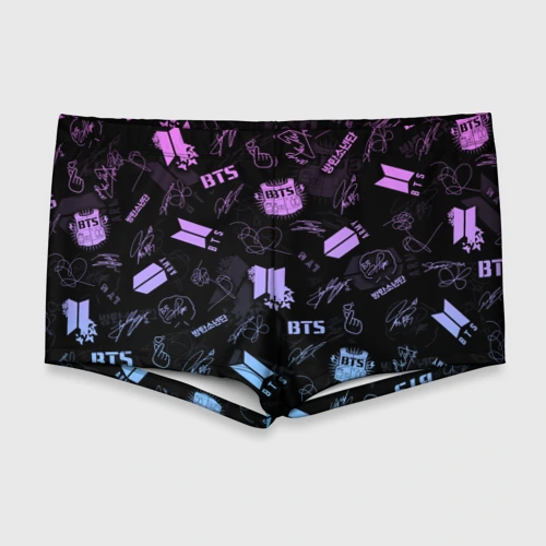Мужские купальные плавки 3D BTS