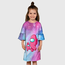 Детское платье 3D Among Us Baby Амонг Ас Бейби - фото 2