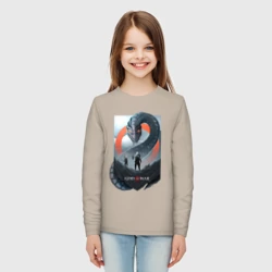 Детский лонгслив хлопок Кратос и Атрей - фото 2