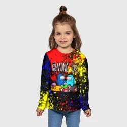 Детский лонгслив 3D Among Us - фото 2