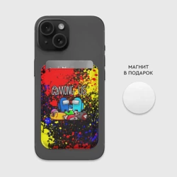 Картхолдер Magsafe магнитный Among Us - фото 2