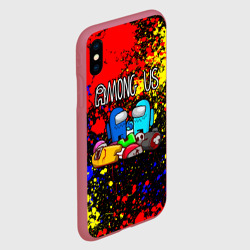 Чехол для iPhone XS Max матовый Among Us - фото 2