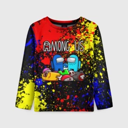 Детский лонгслив 3D Among Us