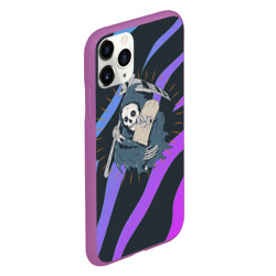 Чехол для iPhone 11 Pro матовый Skate or die art - фото 2