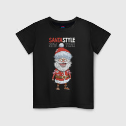 Детская футболка хлопок Santa stylt