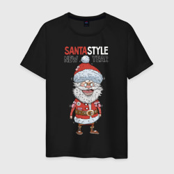 Мужская футболка хлопок Santa stylt