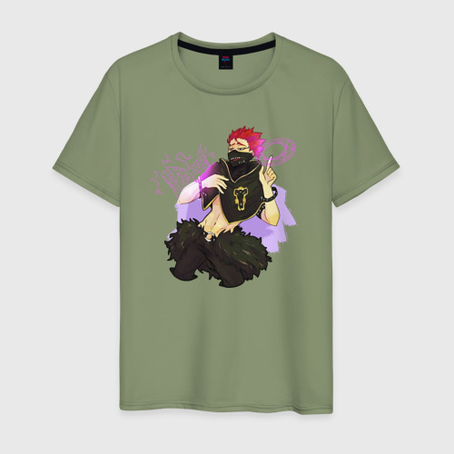 Мужская футболка хлопок Zora Ideale, цвет авокадо