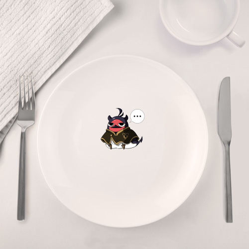 Набор: тарелка + кружка Nero bird - фото 4