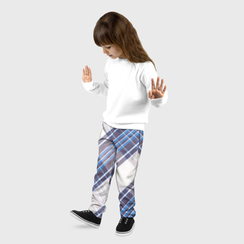 Детские брюки 3D Шотландка Scottish Tartan - фото 3