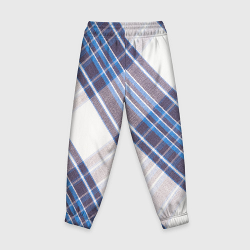 Детские брюки 3D Шотландка Scottish Tartan, цвет 3D печать - фото 2