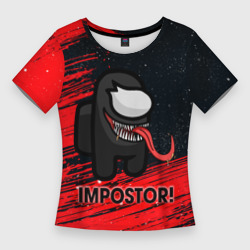 Женская футболка 3D Slim Among Us