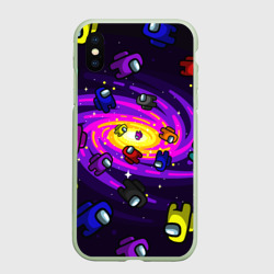 Чехол для iPhone XS Max матовый Among Us