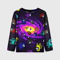 Детский лонгслив 3D Among Us