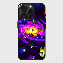 Чехол силиконовый для Apple iPhone 15 Pro матовый Among Us