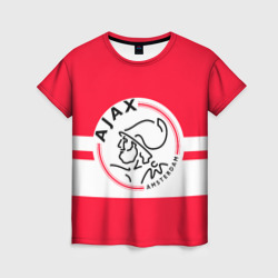 Женская футболка 3D Ajax Amsterdam
