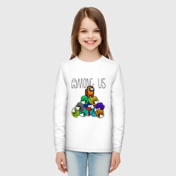 Детский лонгслив хлопок Among Us Амонг Ас - фото 2