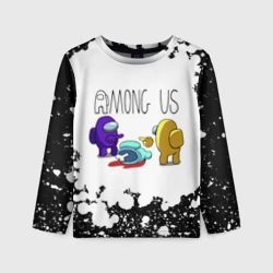 Детский лонгслив 3D Among Us