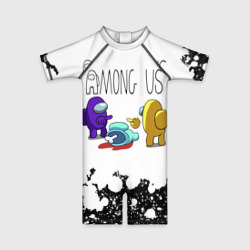 Детский купальный костюм 3D Among Us