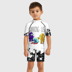 Детский купальный костюм 3D Among Us - фото 2