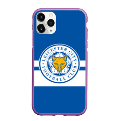 Чехол для iPhone 11 Pro Max матовый Leicester city