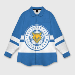 Мужская рубашка oversize 3D Leicester city