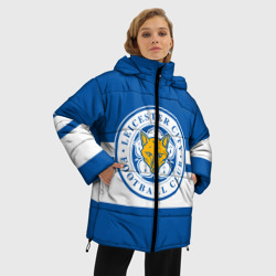 Женская зимняя куртка Oversize Leicester city - фото 2