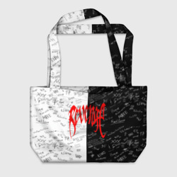 Пляжная сумка 3D XXXTentacion logobombing