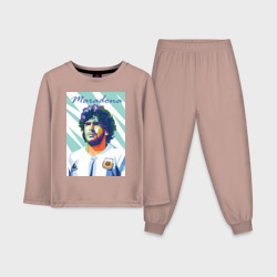 Детская пижама с лонгсливом хлопок Марадона золотой мальчик